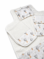 Baby Set Cambio Neonato - Mongolfiera Beige