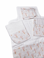Baby Set Cambio Neonato - Mongolfiera Rosa