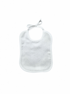 Bavaglio neonato bianco
