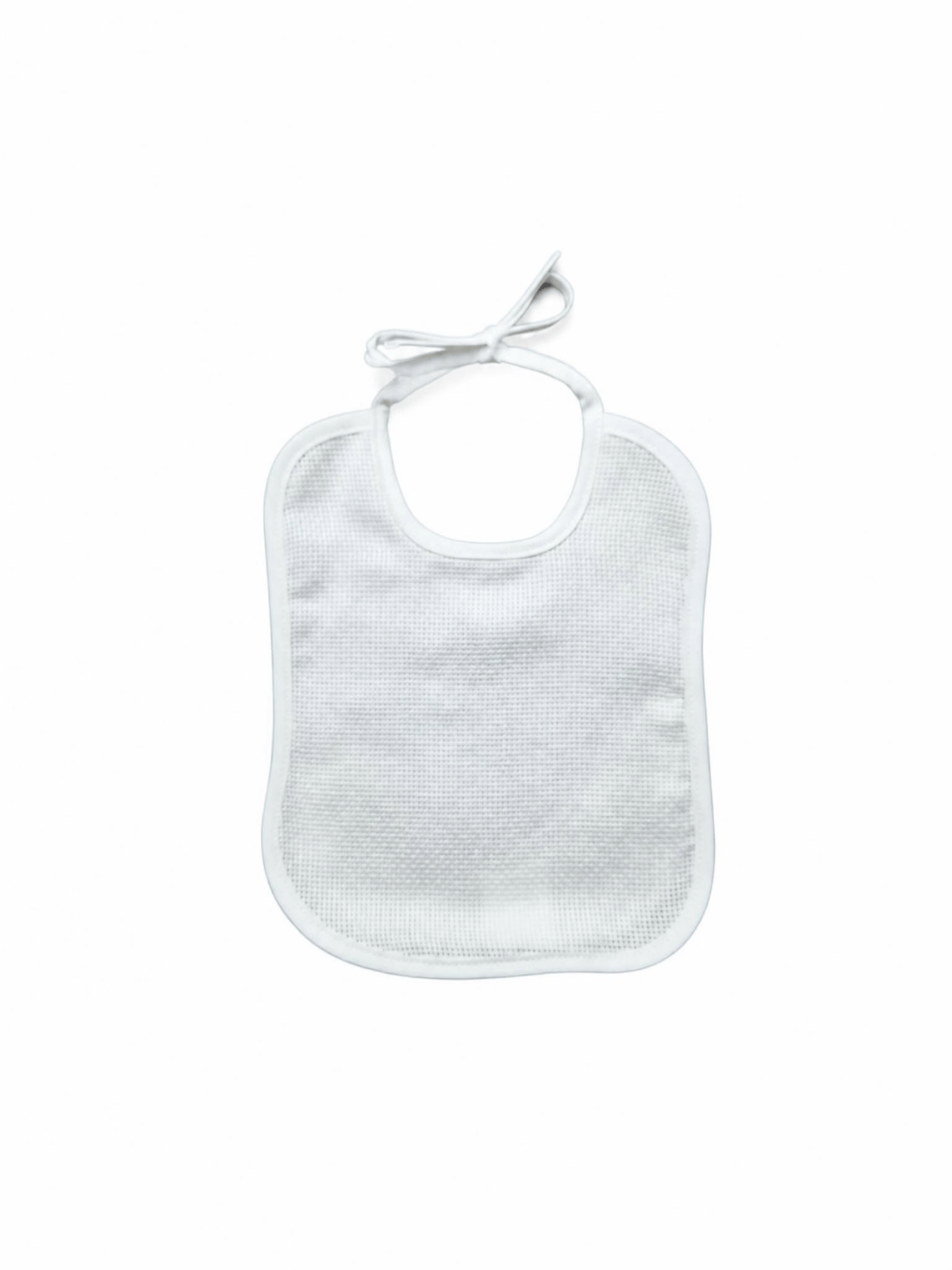 Bavaglio neonato bianco
