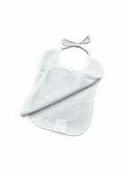 Bavaglio neonato bianco