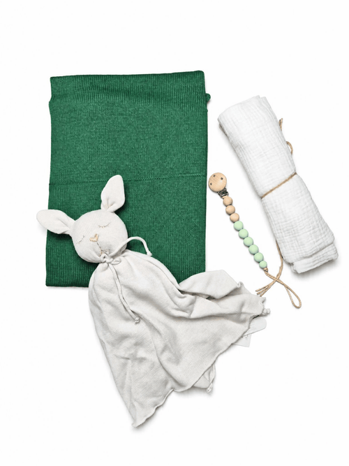 Baby Set Essenziale Invernale Verde – Scegli il tuo colore