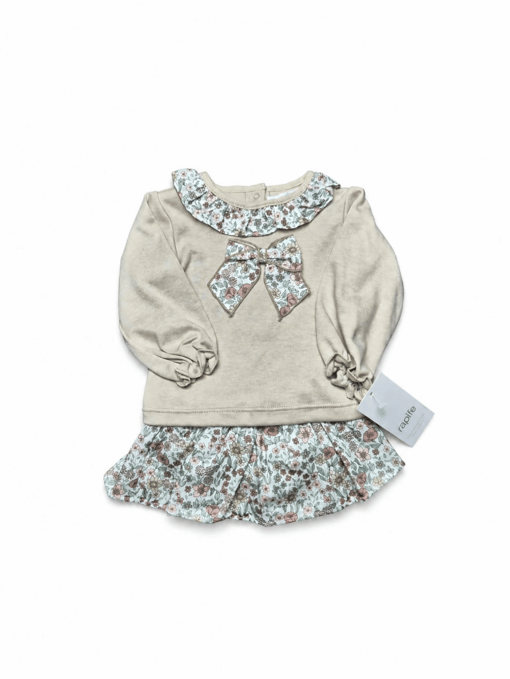 Completino Caldo Cotone beige - Rapife