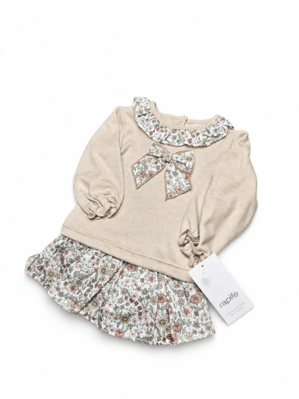 Completino Caldo Cotone beige - Rapife