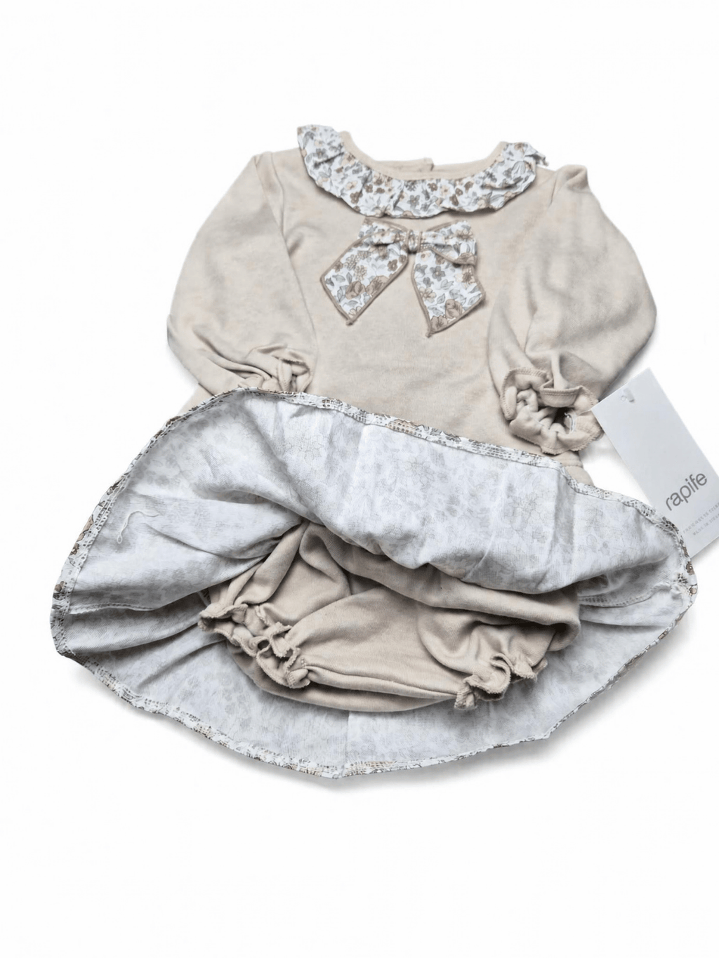 Completino Caldo Cotone beige - Rapife