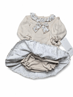 Completino Caldo Cotone beige - Rapife