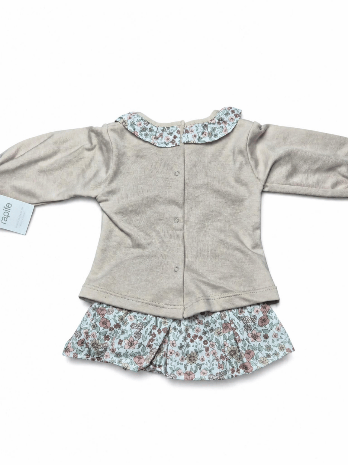Completino Caldo Cotone beige - Rapife