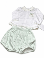 Completino Caldo Cotone verde - Rapife