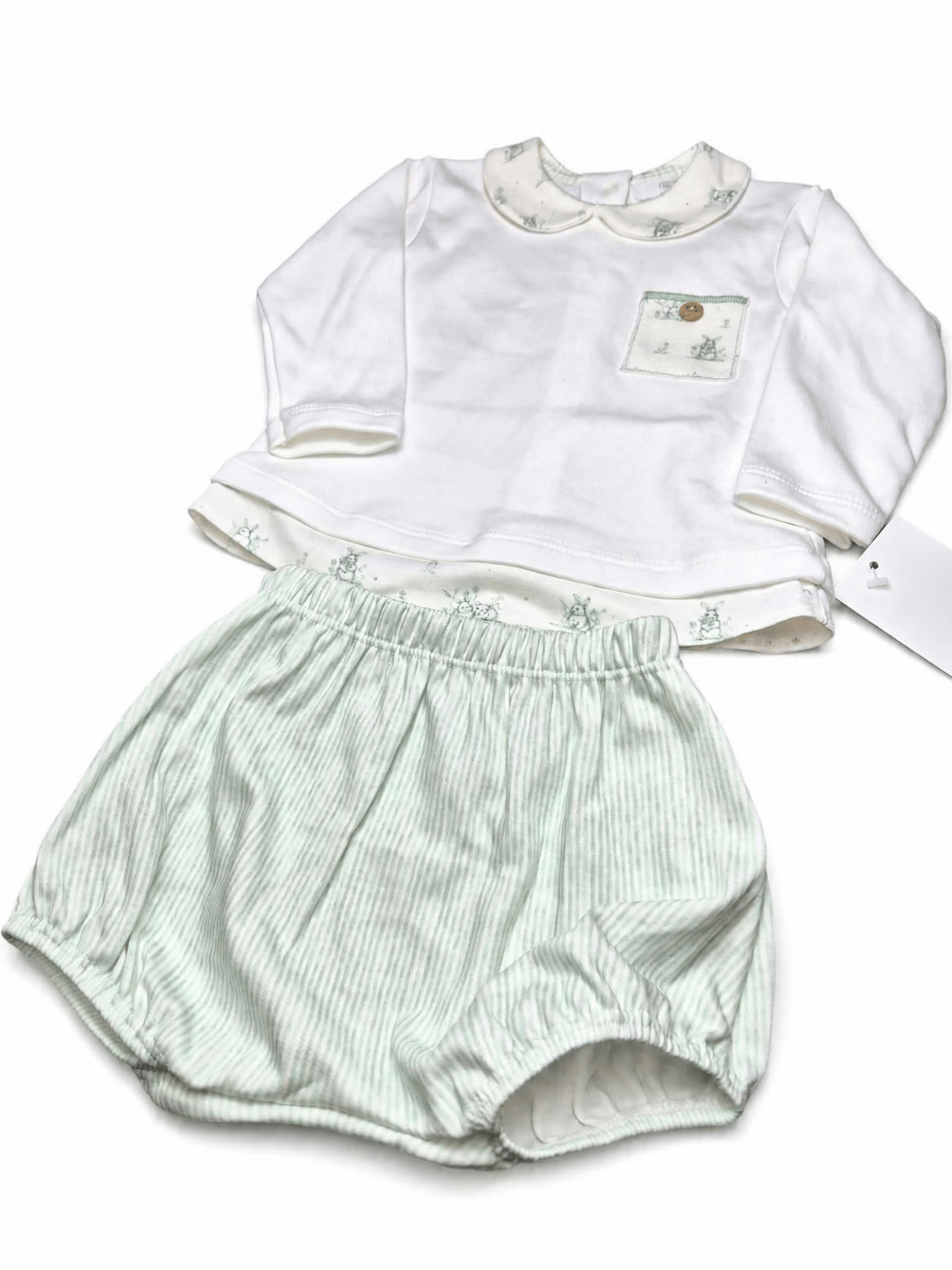 Completino Caldo Cotone verde - Rapife