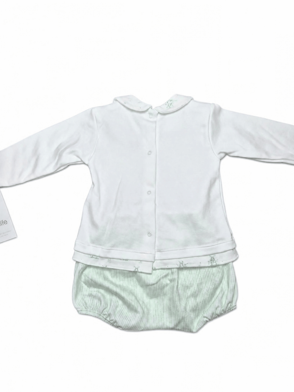 Completino Caldo Cotone verde - Rapife