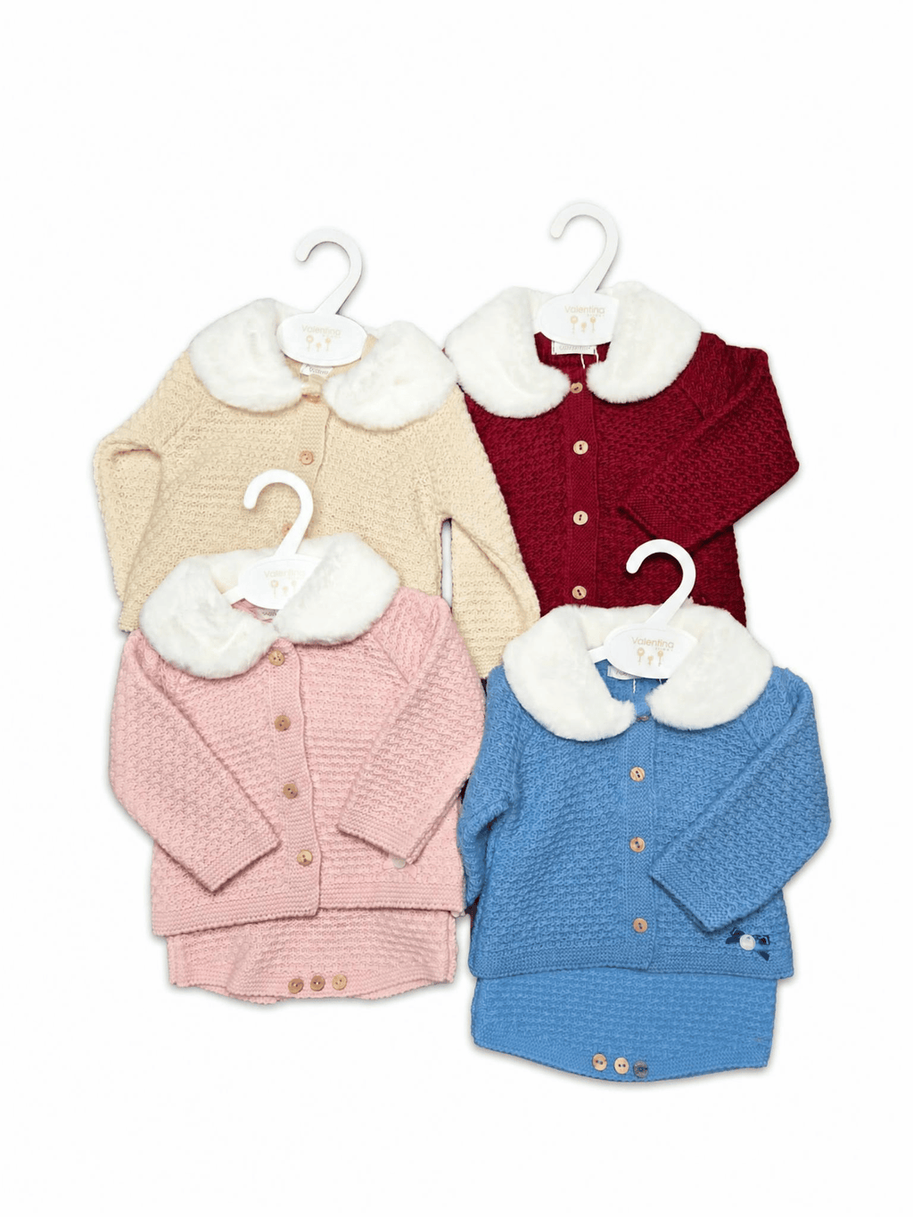 Completino Giacchina e Salopette Valentina Bebes - scegli il tuo colore