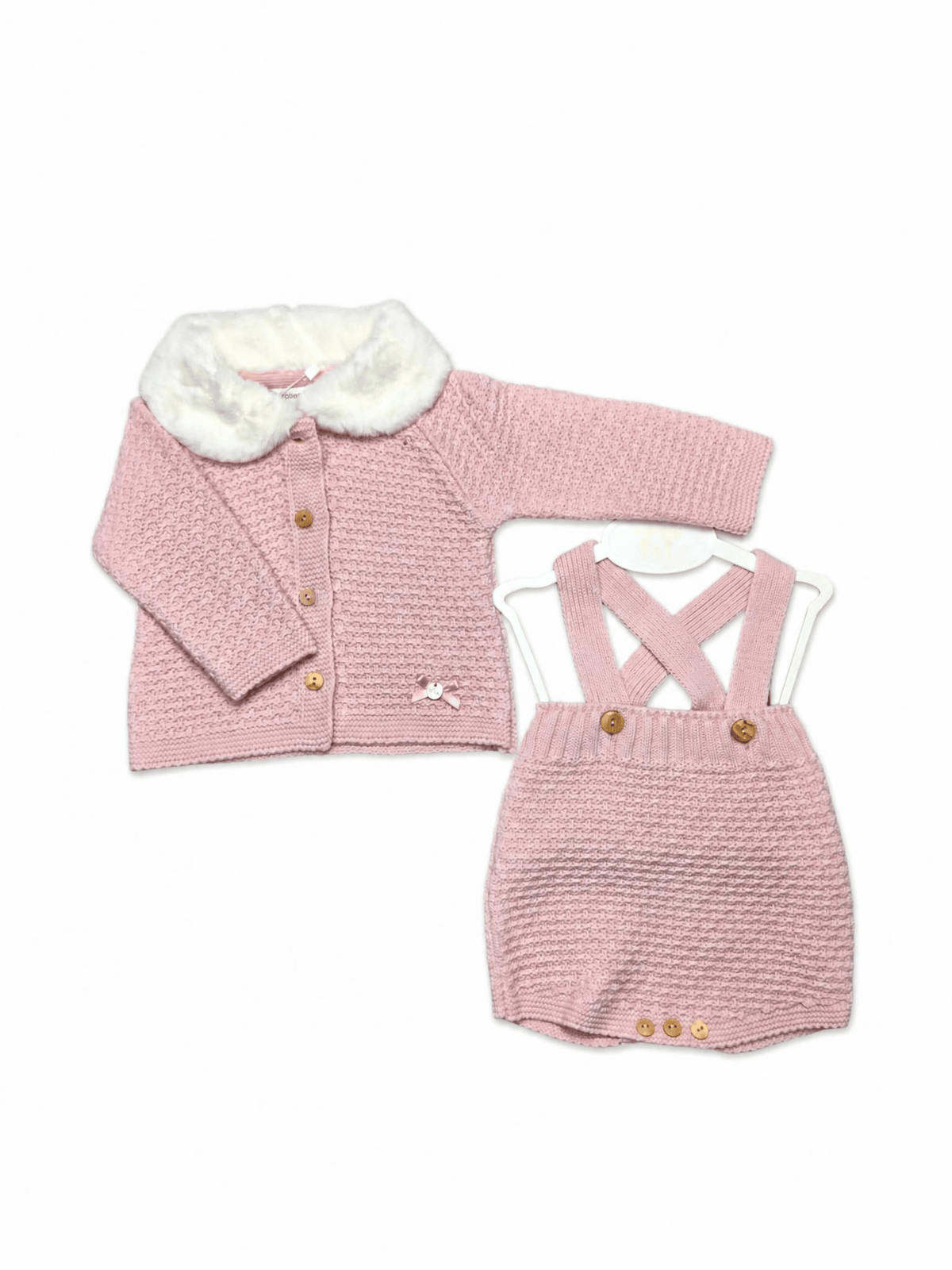 Completino Giacchina e Salopette Valentina Bebes - scegli il tuo colore