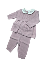 Completo Pappa&Latte in lana - scegli il tuo colore