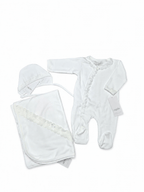 Coordinato Caldo Cotone panna - Rapife