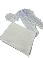 Coordinato basic Pappa&Latte in Lana prima uscita - scegli il tuo colore