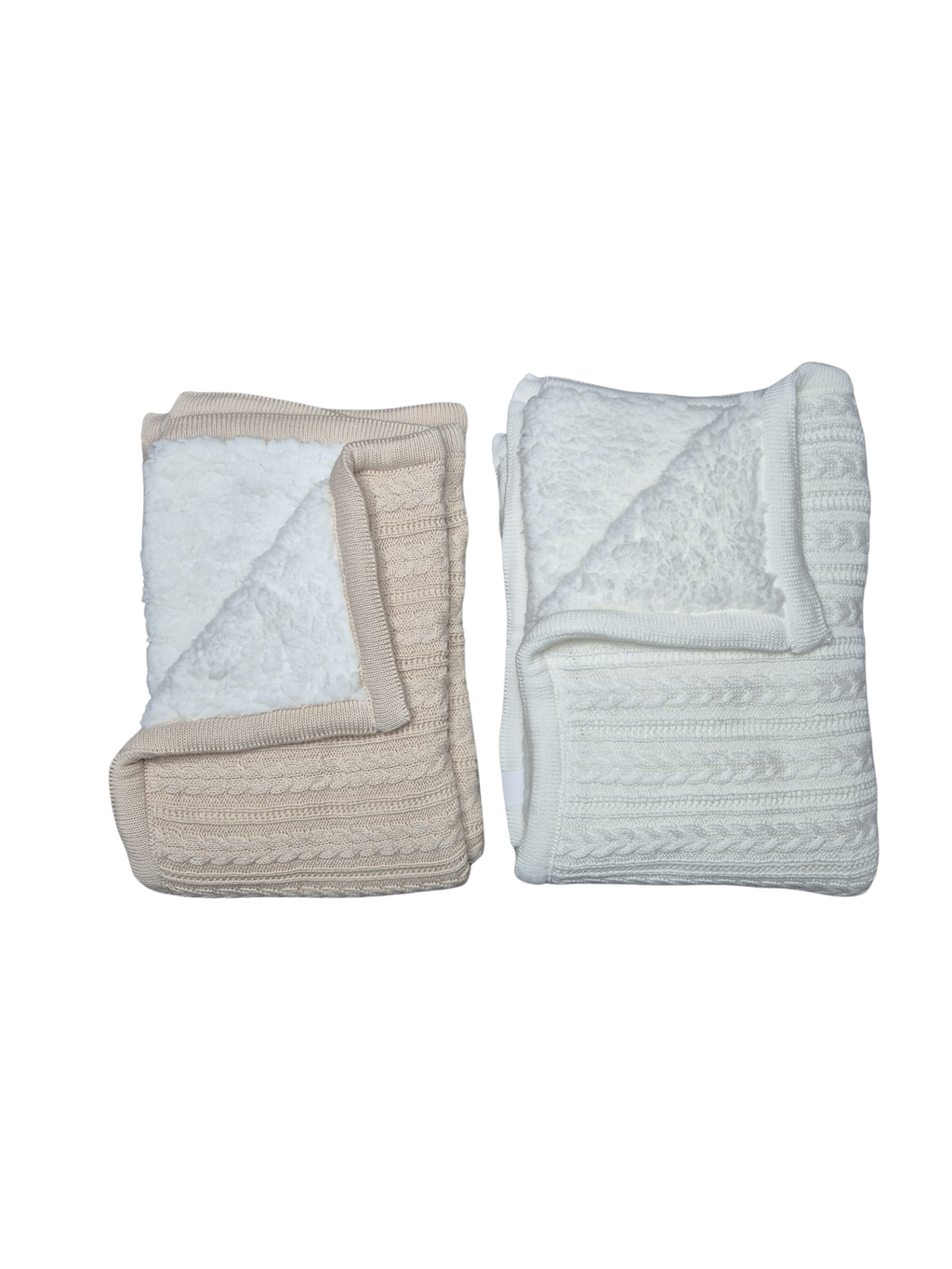 Coperta Tricot Invernale 100% cotone - Scegli il tuo colore