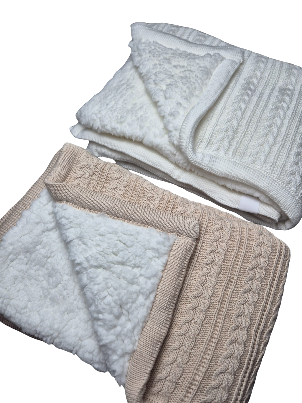 Coperta Tricot Invernale 100% cotone - Scegli il tuo colore