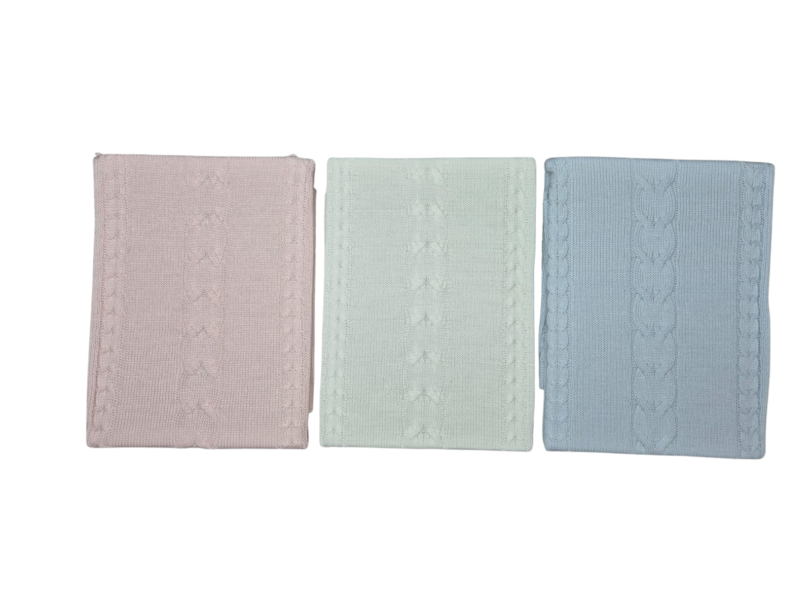 Coperta in filo treccia Invernale - scegli il tuo colore