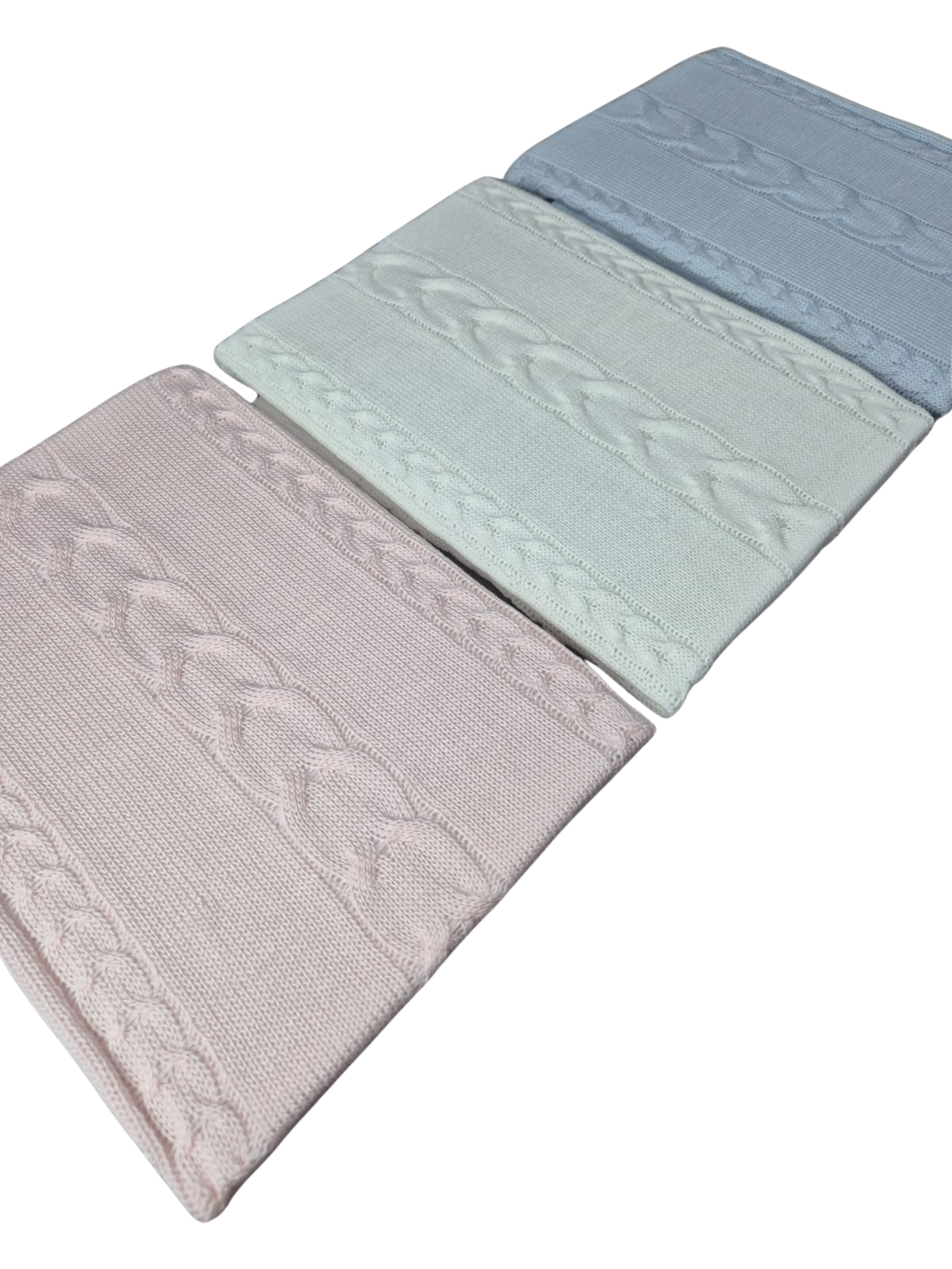 Coperta in filo treccia Invernale - scegli il tuo colore