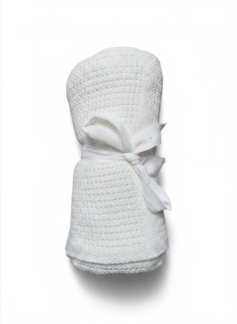 Coperta traforata 100% puro cotone - Scegli il tuo colore