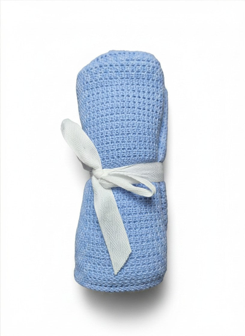 Coperta traforata 100% puro cotone - Scegli il tuo colore