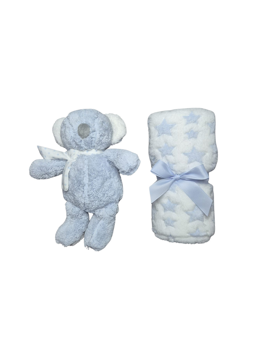 Coperta in Pile con Pupazzo abbinato - scegli il tuo colore