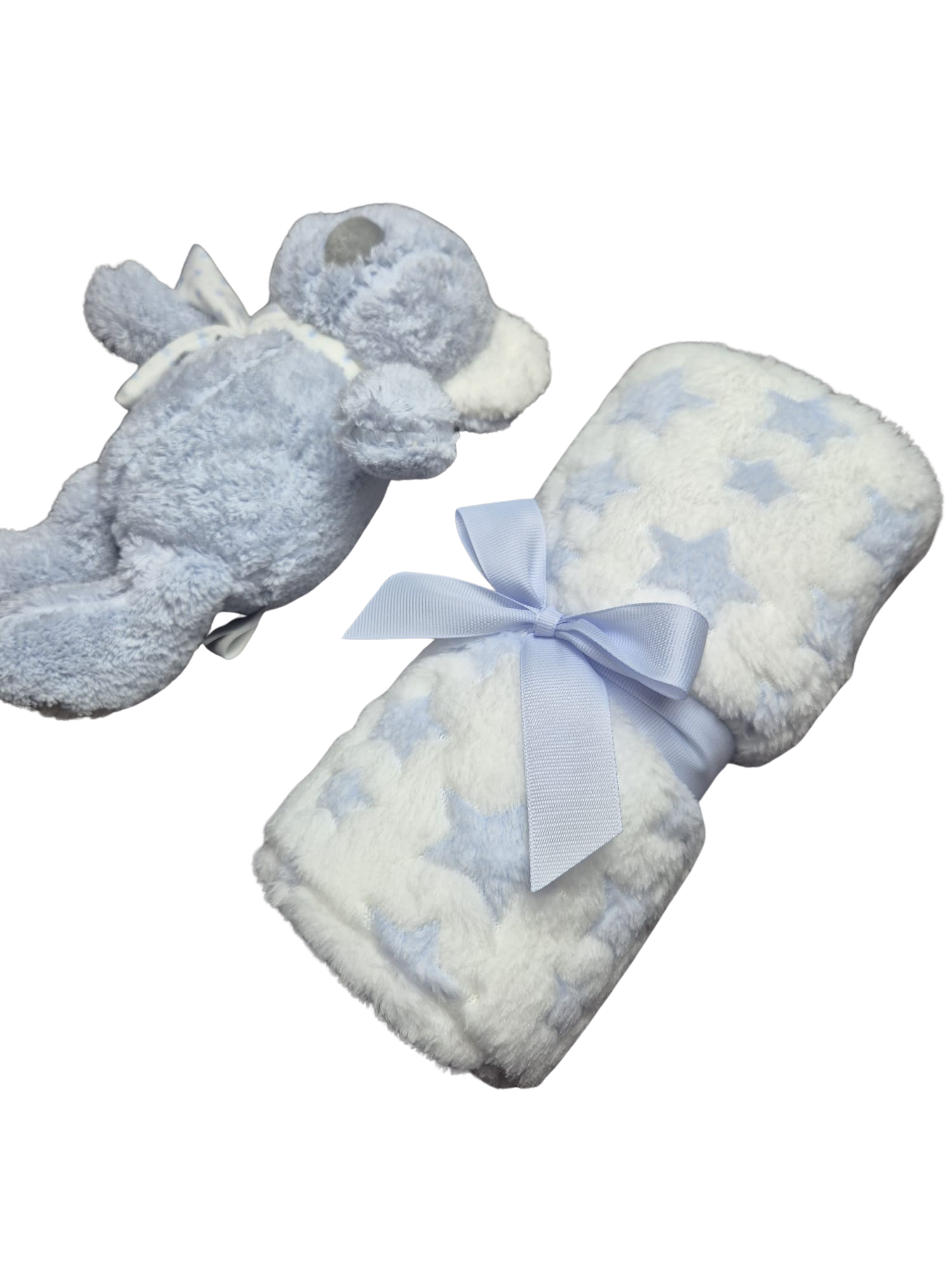 Coperta in Pile con Pupazzo abbinato - scegli il tuo colore