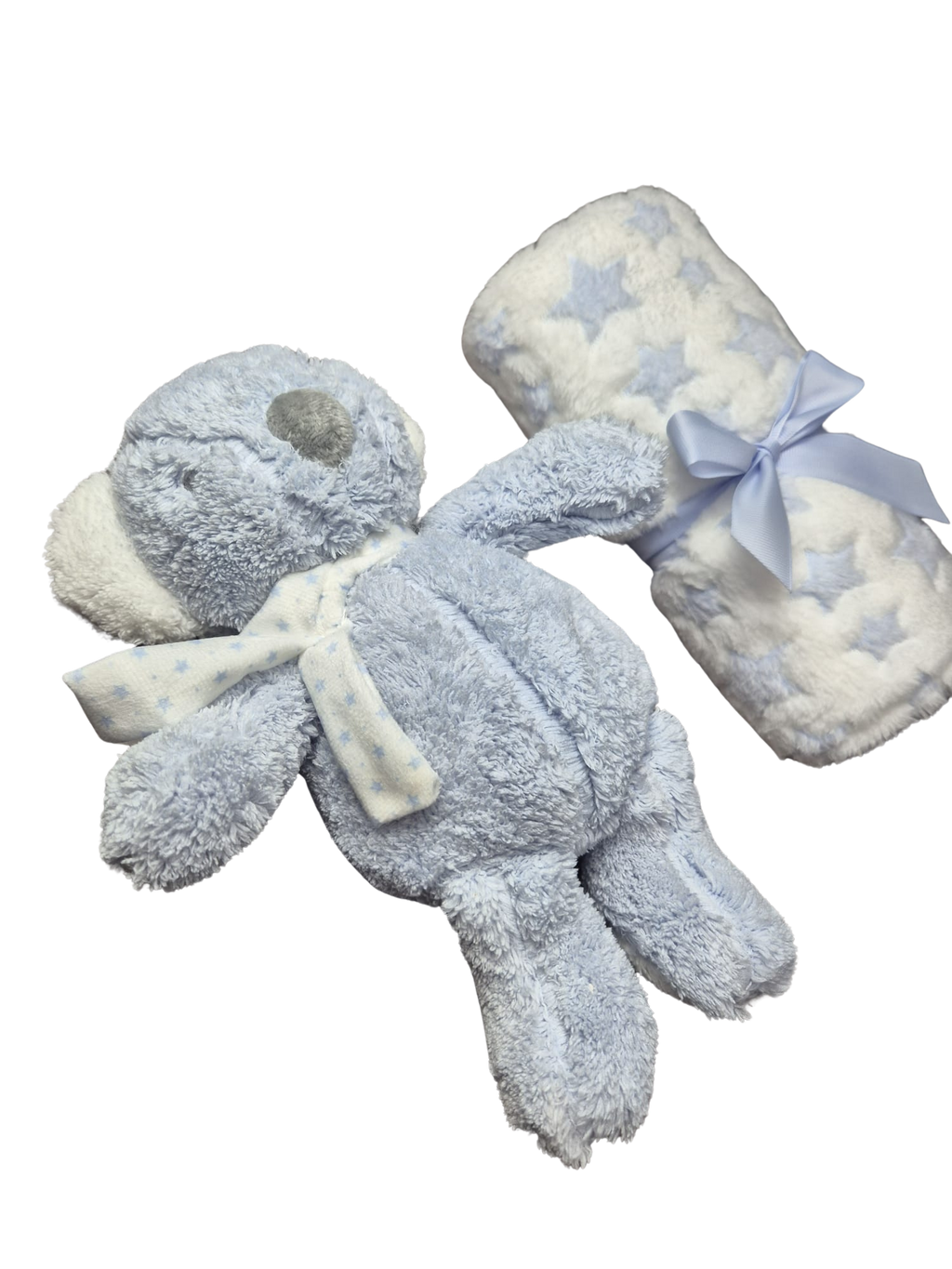 Coperta in Pile con Pupazzo abbinato - scegli il tuo colore