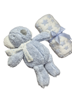 Coperta in Pile con Pupazzo abbinato - scegli il tuo colore