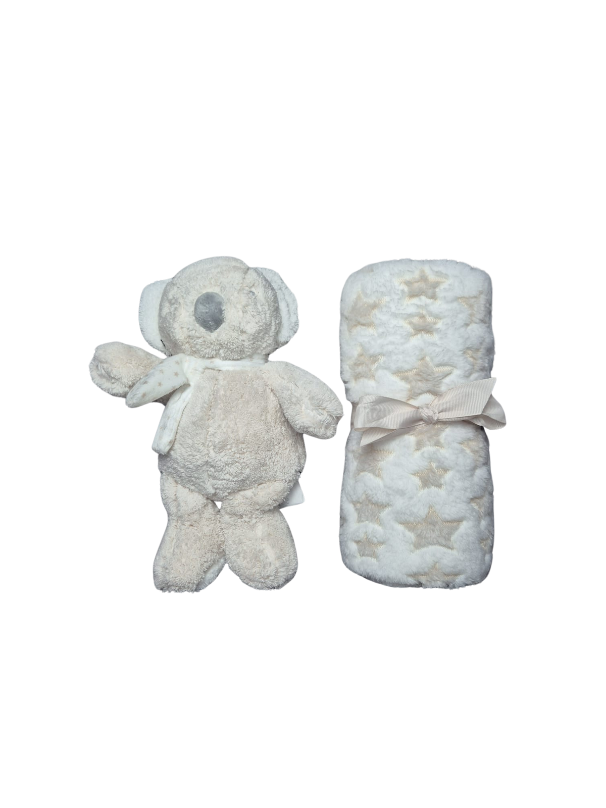 Coperta in Pile con Pupazzo abbinato - scegli il tuo colore