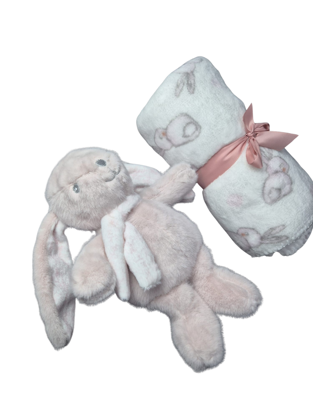 Coperta in Pile con Pupazzo abbinato - scegli il tuo colore