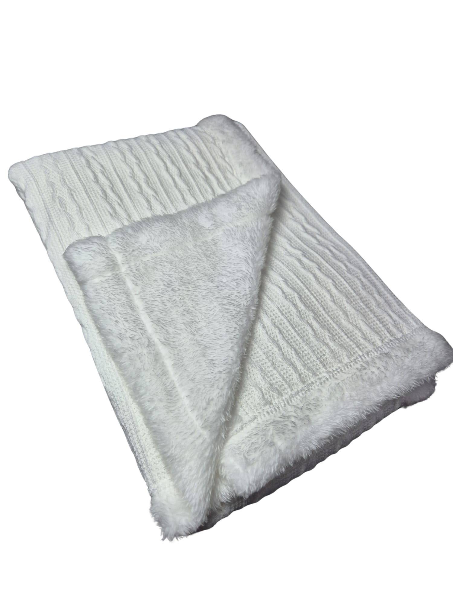 Coperta in Pile con Sherpa