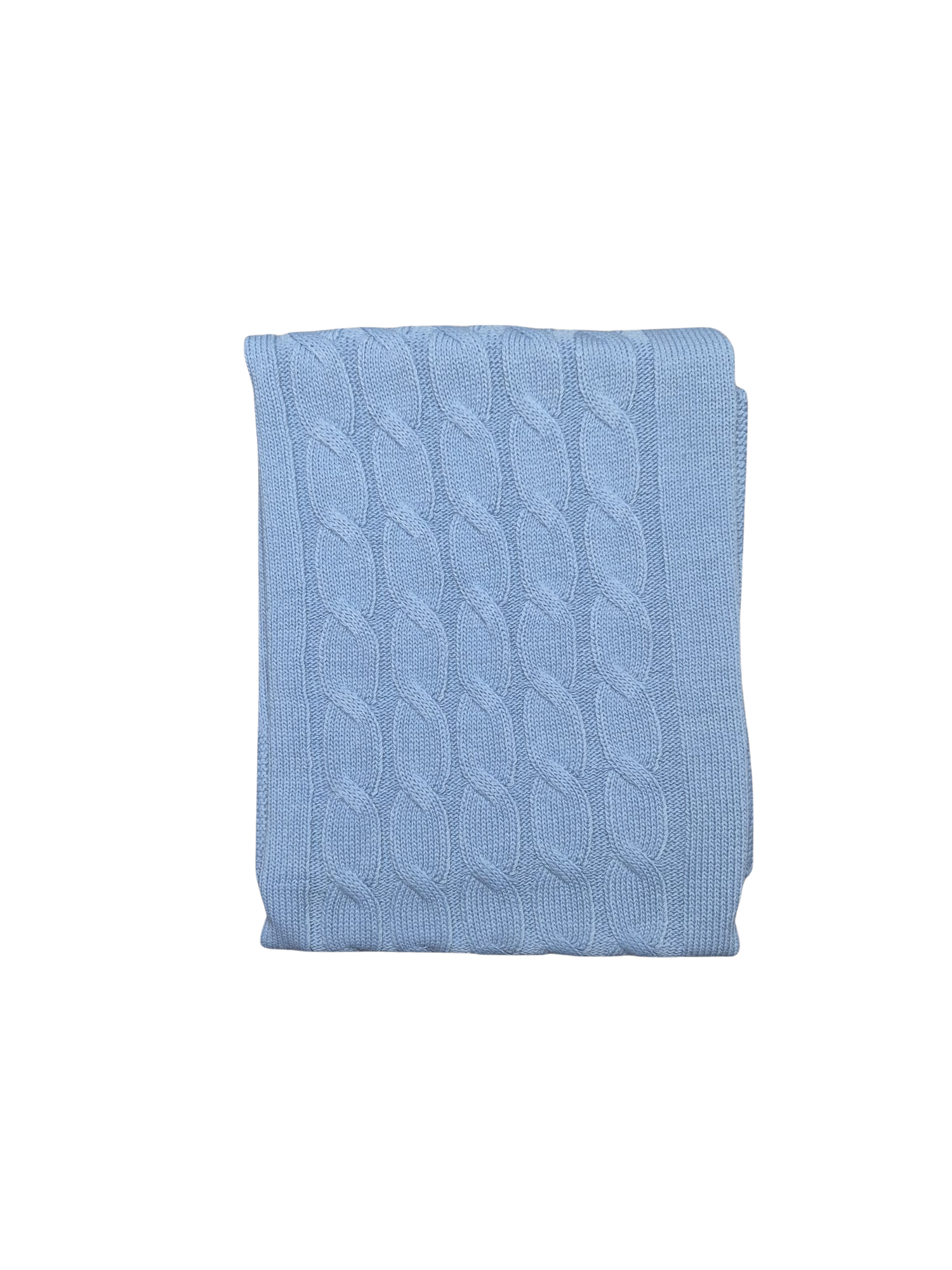 Coperta in Lana Pappa&latte treccia - Scegli il tuo colore