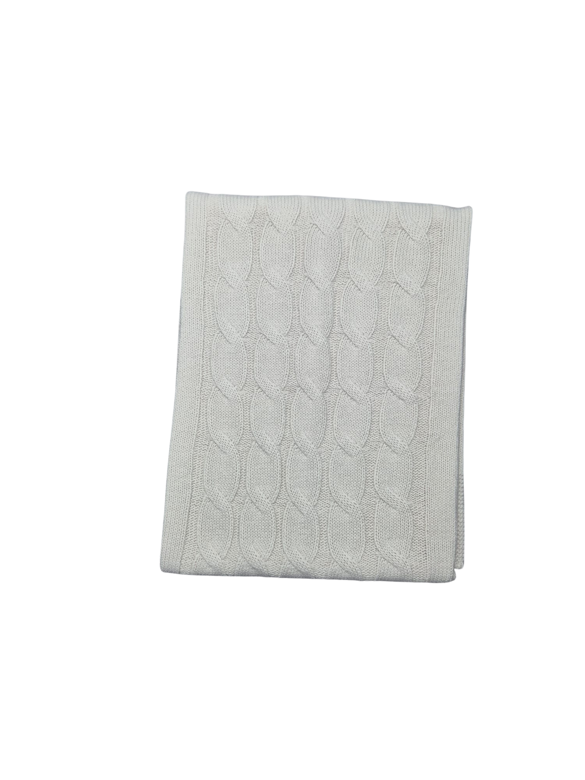Coperta in Lana Pappa&latte treccia - Scegli il tuo colore