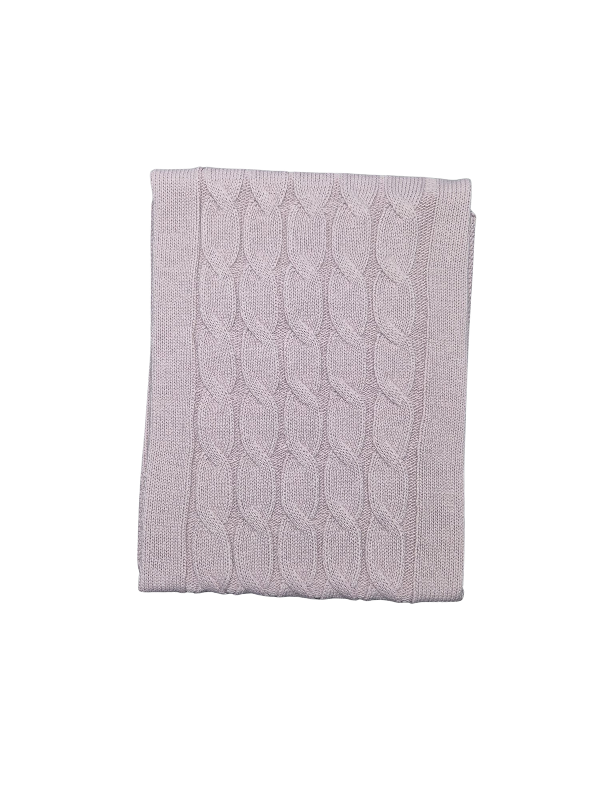 Coperta in Lana Pappa&latte treccia - Scegli il tuo colore