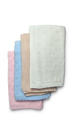 Coperta in filo puro cotone - Scegli il tuo colore