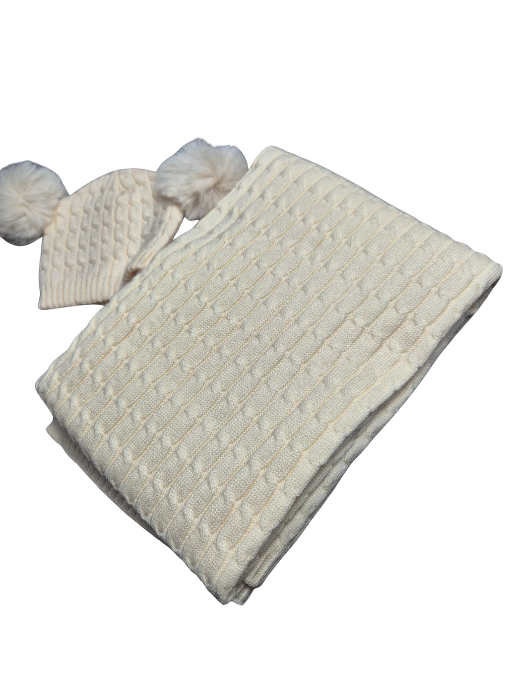 Coperta in Viscosa con Cappellino Invernale - Scegli il tuo colore