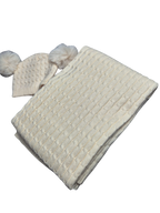 Coperta in Viscosa con Cappellino Invernale - Scegli il tuo colore