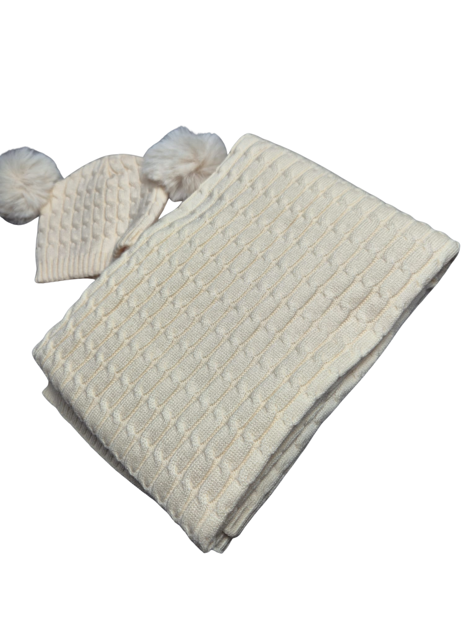Coperta in Viscosa con Cappellino Invernale - Scegli il tuo colore