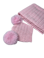 Coperta in Viscosa con Cappellino Invernale - Scegli il tuo colore