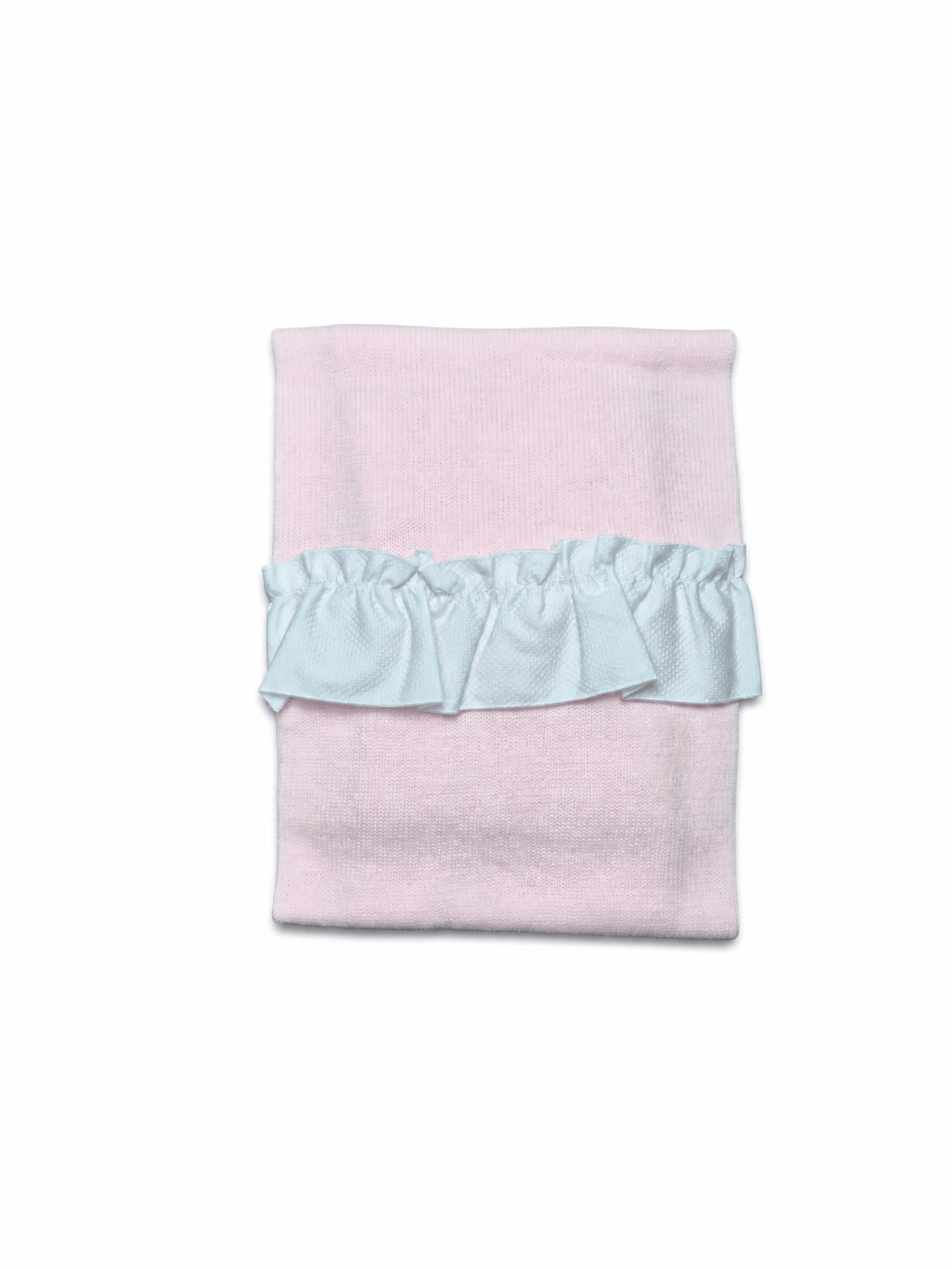 Coperta in Lana con Ruches Pappa&latte - Scegli il tuo colore