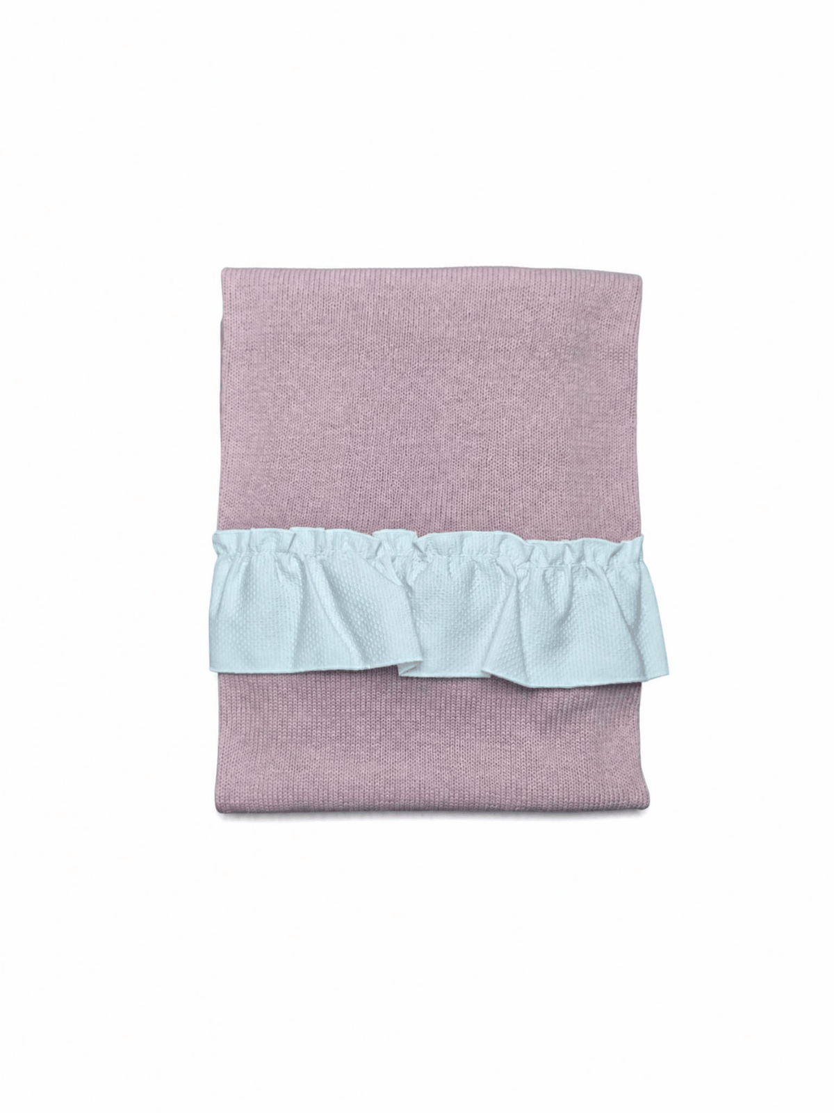 Coperta in Lana con Ruches Pappa&latte - Scegli il tuo colore
