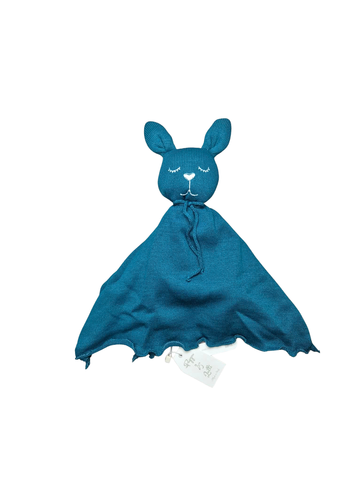 Doudou Coniglietto in lana - copertina nanna con pupazzo