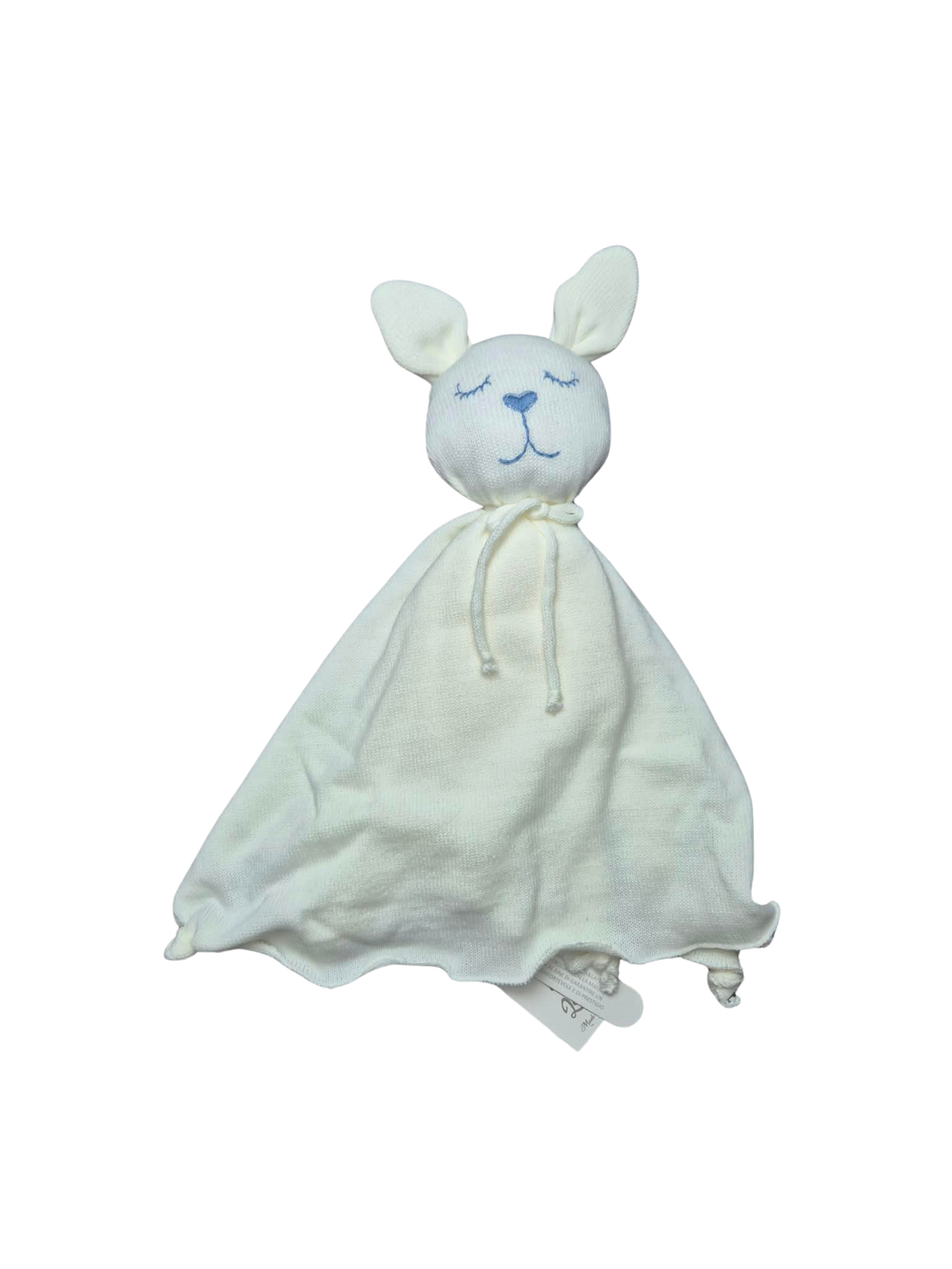 Doudou Coniglietto in lana - copertina nanna con pupazzo