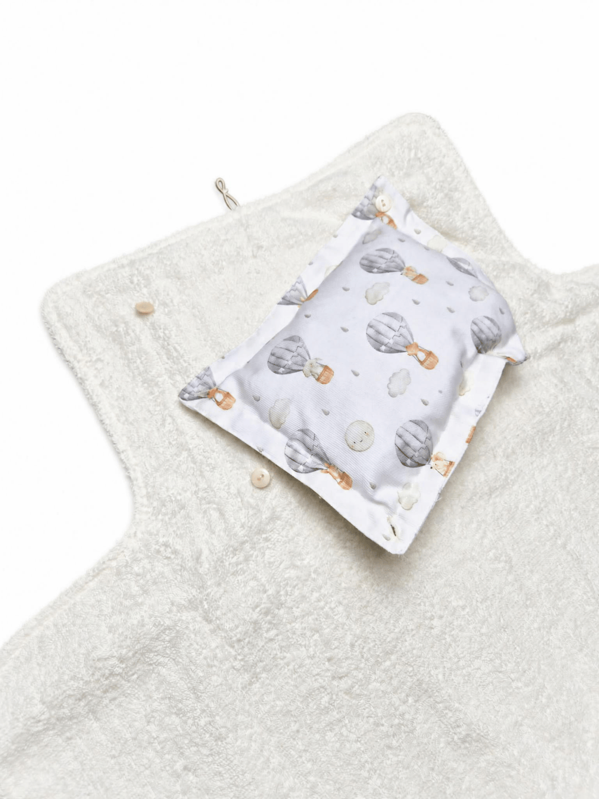 Fasciatoio per cambio Neonati - Mongolfiera beige