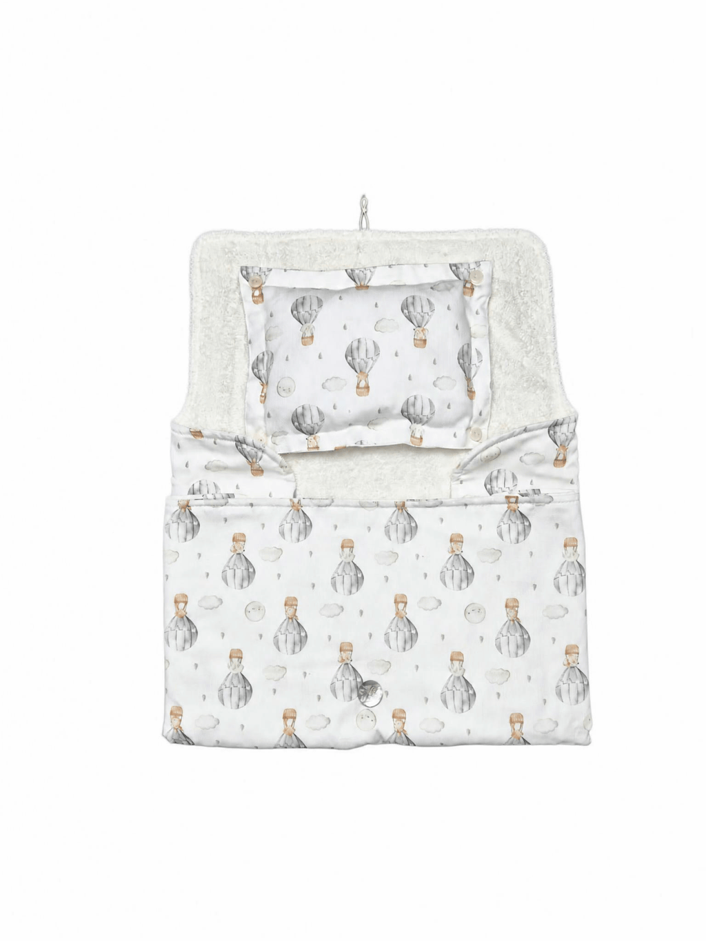 Baby Set Cambio Neonato - Mongolfiera Beige