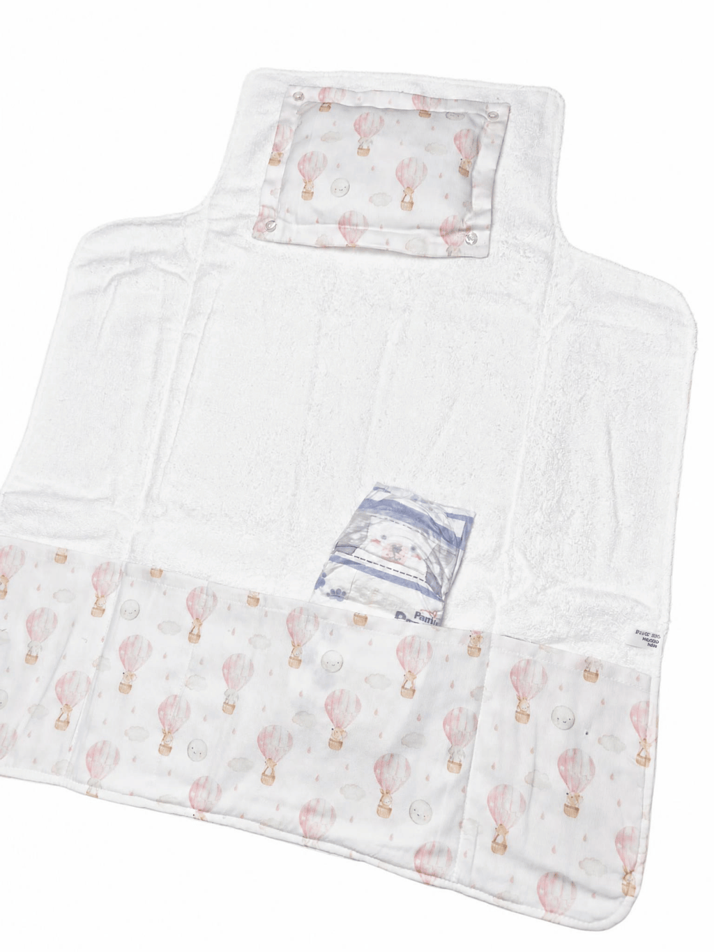 Baby Set Cambio Neonato - Mongolfiera Rosa