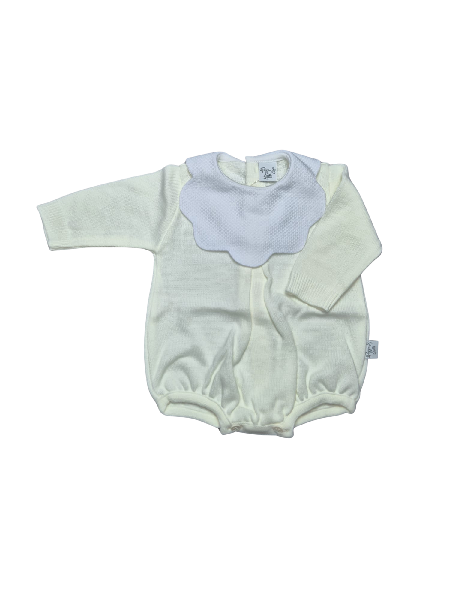 Pagliaccetto in lana Pappa&Latte - scegli il tuo colore