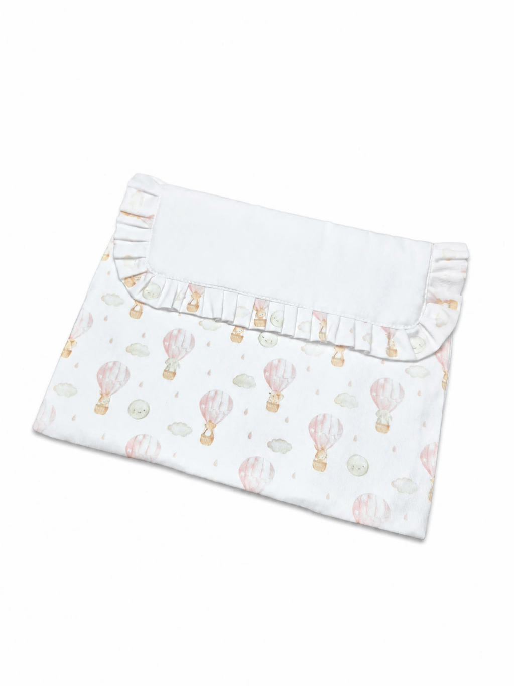Pochette in Cotone Cambio Clinica - Mongolfiera Rosa