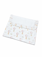 Pochette in Cotone Cambio Clinica - Mongolfiera Rosa